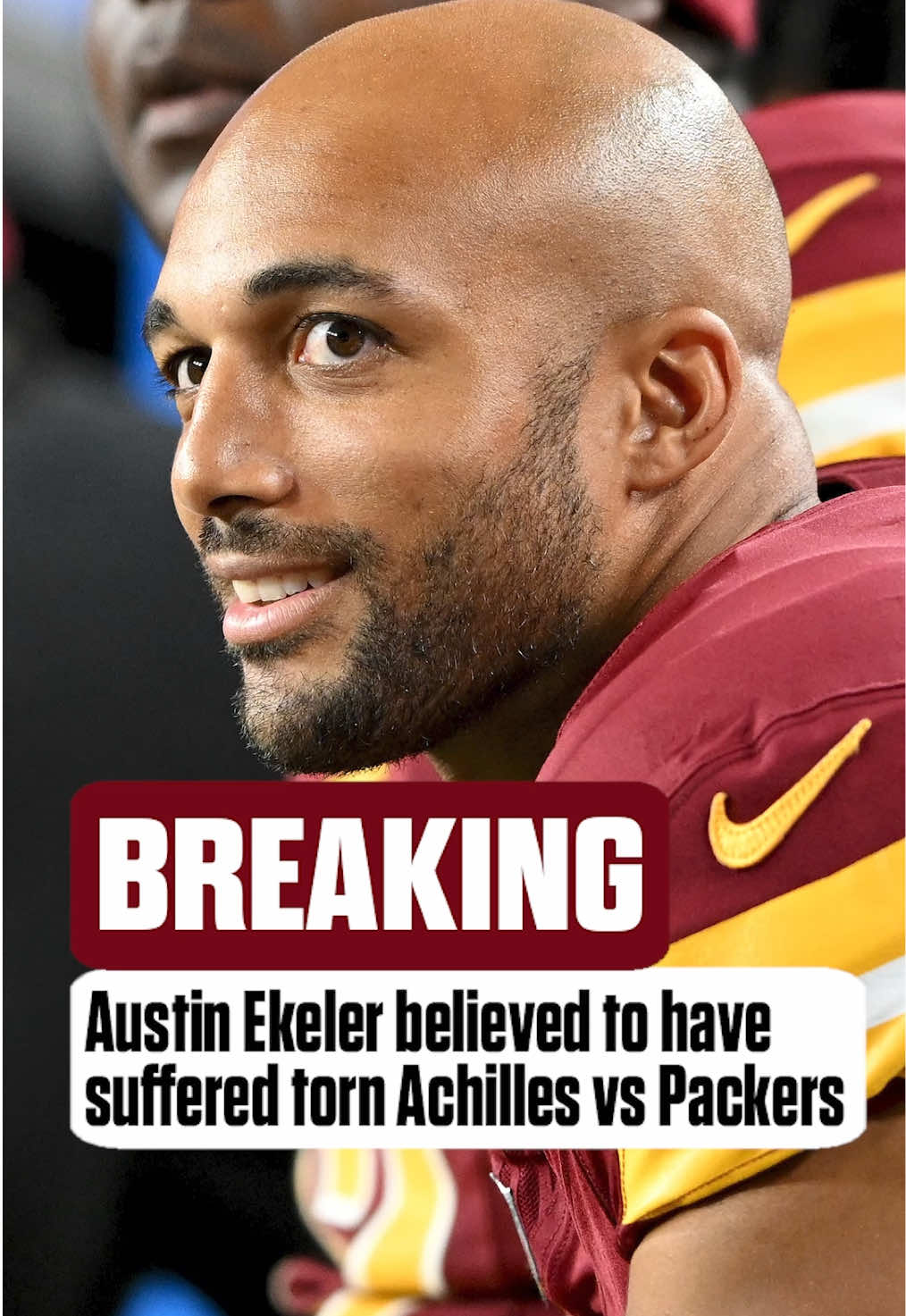The Commanders RB will undergo imaging scheduled for Friday #NFL #Commanders #injury