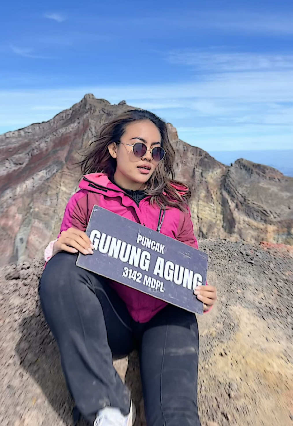 #CapCut pertama kali hiking lgsg disuruh akselerasi sama @Jazzy #fyp #gunungagung 
