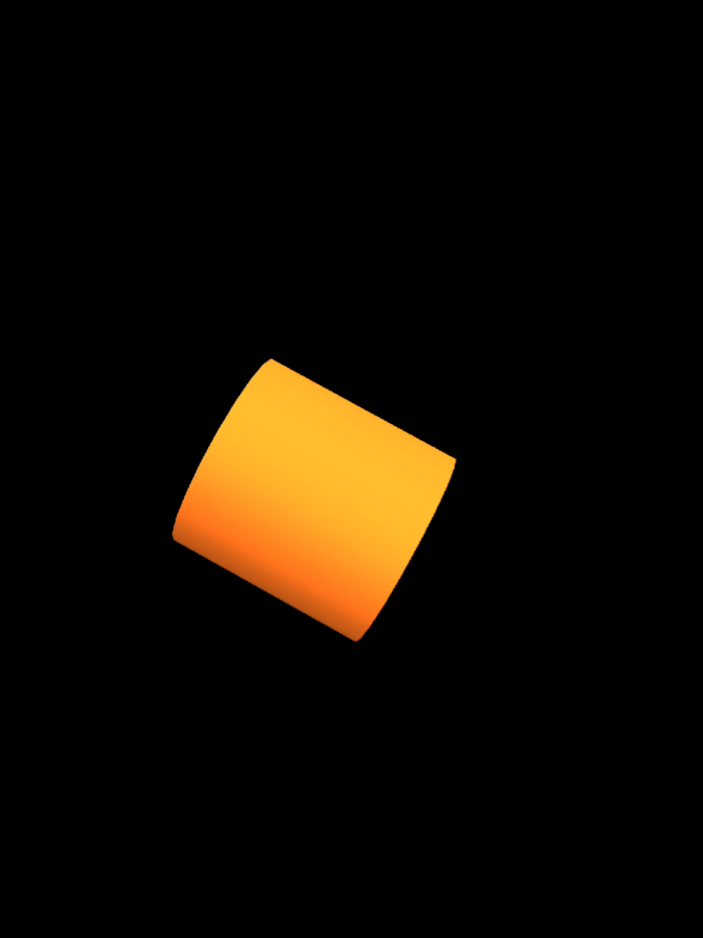 Rotating orange test black screen.. #powers#recommended #blackscreen#blackscreeneffect#effects 