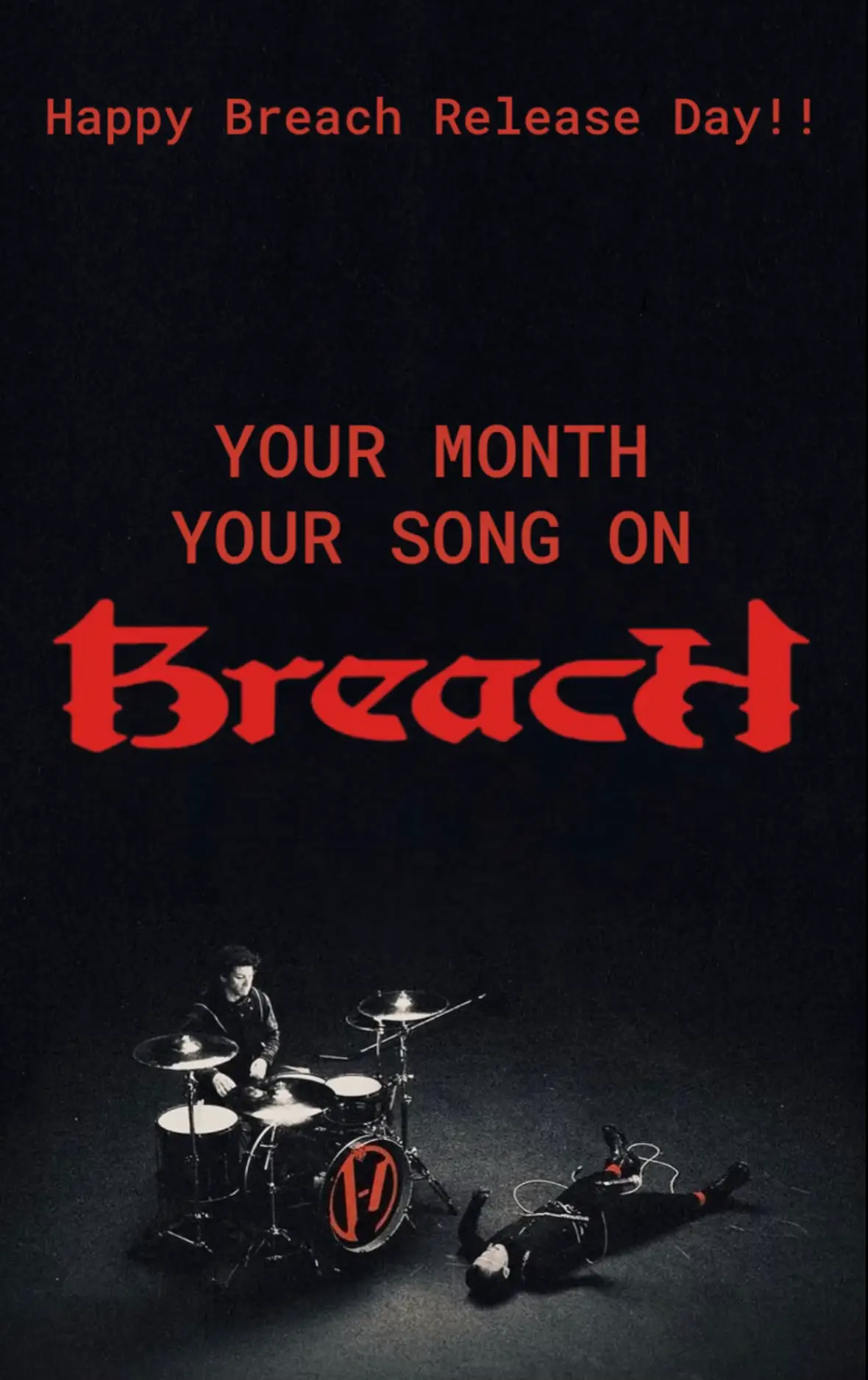 Re-upload I forgot January lmao 😭 #twentyonepilots #breach #tylerjoseph #joshdun #fyp 