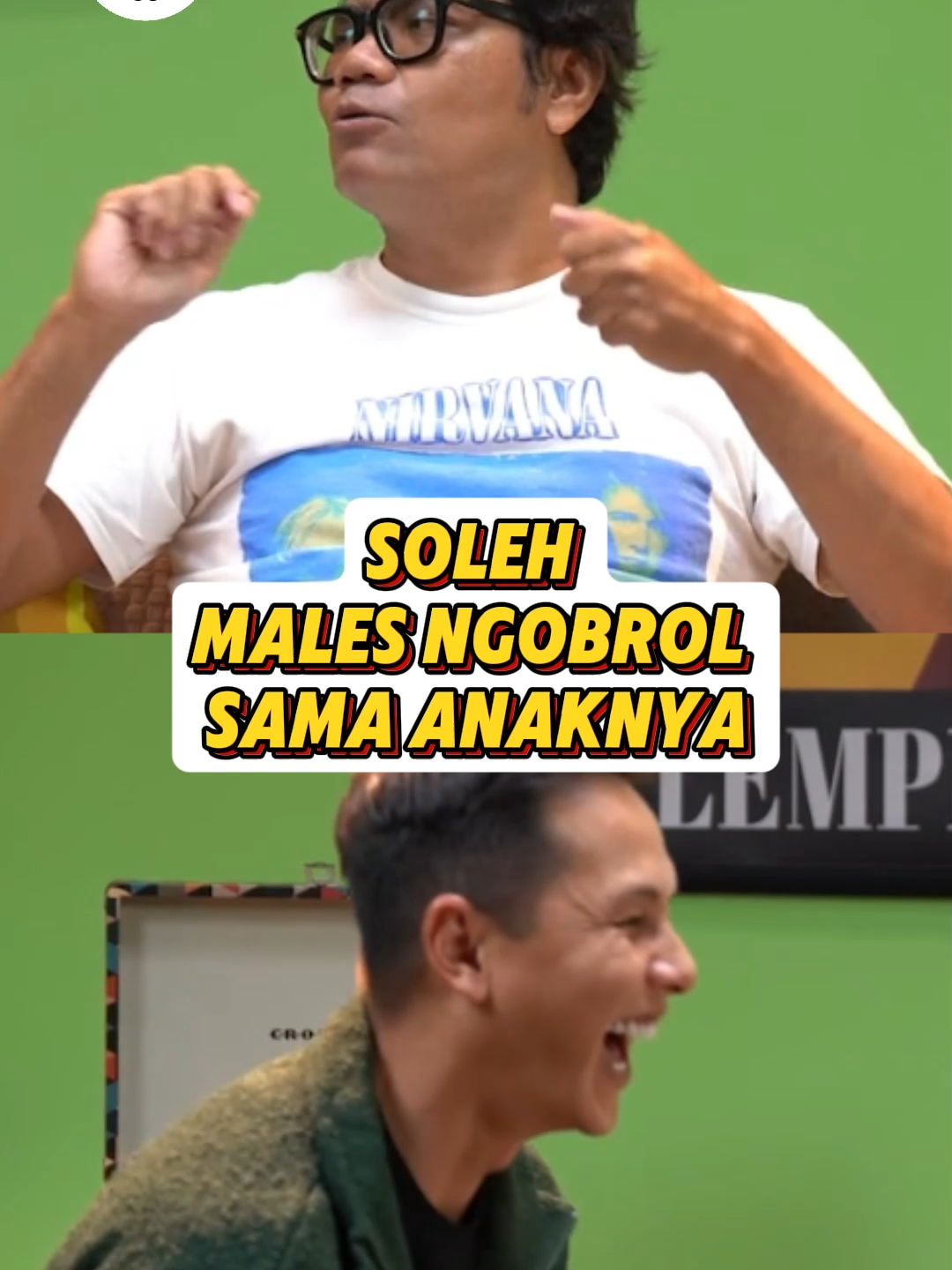 SOLEH MALES NGOBROL SAMA ANAKNYA Tonton selengkapnya di YT WENDI CAGUR - NGOBROL DI WA. Berasama Wendi Cagur, Andhika Pratama dan Soleh Solihun. #ketawaitusehat #wendicagur #andhikapratama #ngobroldiwa #solehsolihun