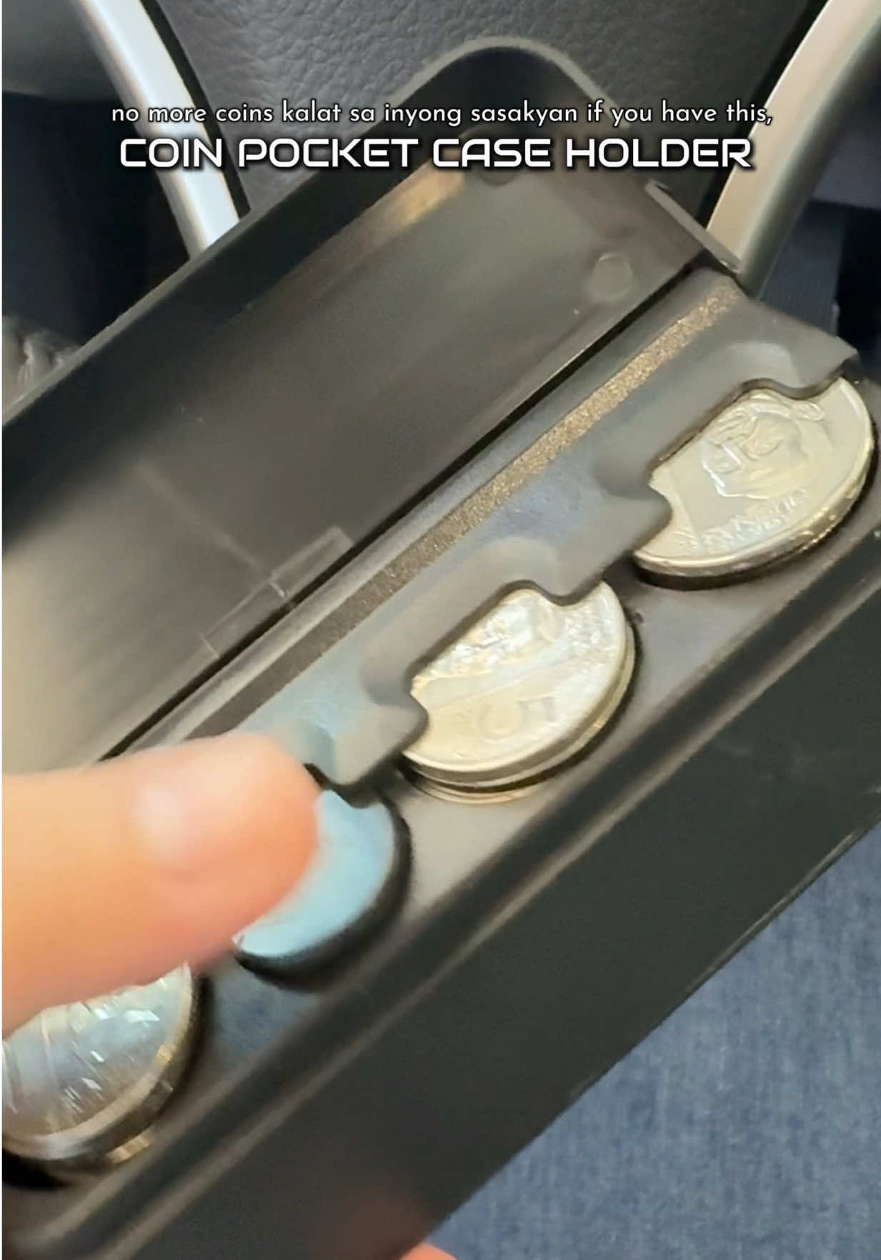 Car Interior Coin Pocket Cases Holder 🚗 🪙 #coinorganizer #storageorganizer #carownermusthave #coinstorage #carcoinholder 