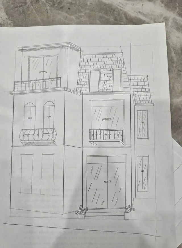 bản sketch bạn đầu khá tệ nhưng nhờ AI chỉnh theo ý mình & kết quả 🤩 KTS với khả năng vẽ tay trời phú thì còn nhanh nữa, tuy chưa hoàn hảo nhưng bạn tốc độ và nhận phản hồi sớm từ khách, đáng để thử chứ ?  #airender #aiarchitect #sketchto3d #artchitect