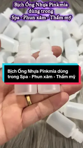 Bịch Ống Nhựa Pinkmia dùng trong Spa - Phun xăm - Thẩm mỹ#lonhua #xuhuong 