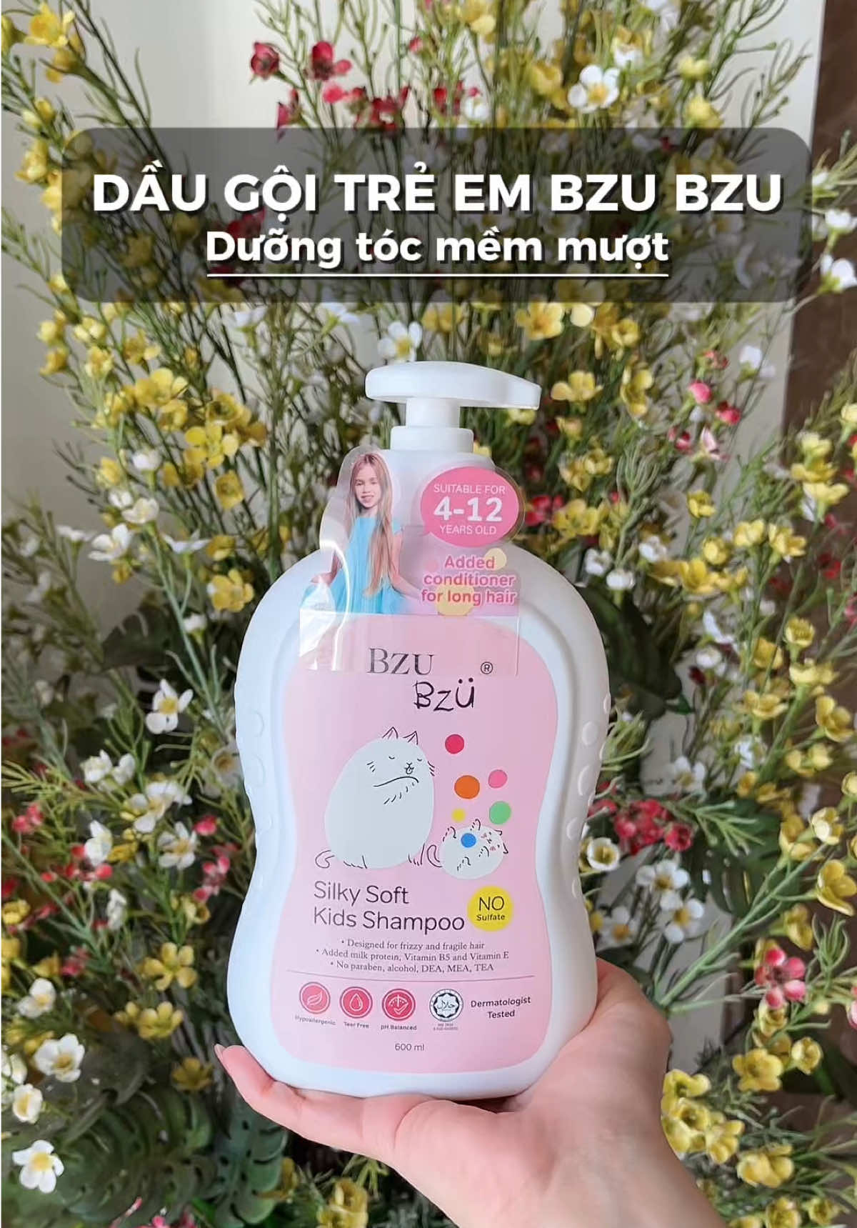 Chị nào hỏi e bé nhà e dùng dầu gội gì mà tóc mượt thì tham khảo dầu gội dành riêng cho bé của nhà Bzu Bzu dưỡng tóc cho con mềm mượt ok lắm nha  #mecapy94 #daugoibzubzu #bzubzu #daugoi #daugoibegai 