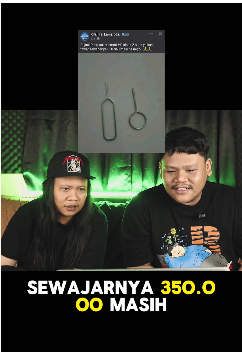bahannya pake uranium kata #yowdantv #reaction #dariinfikotapalu #sulawesitengah #jokes 