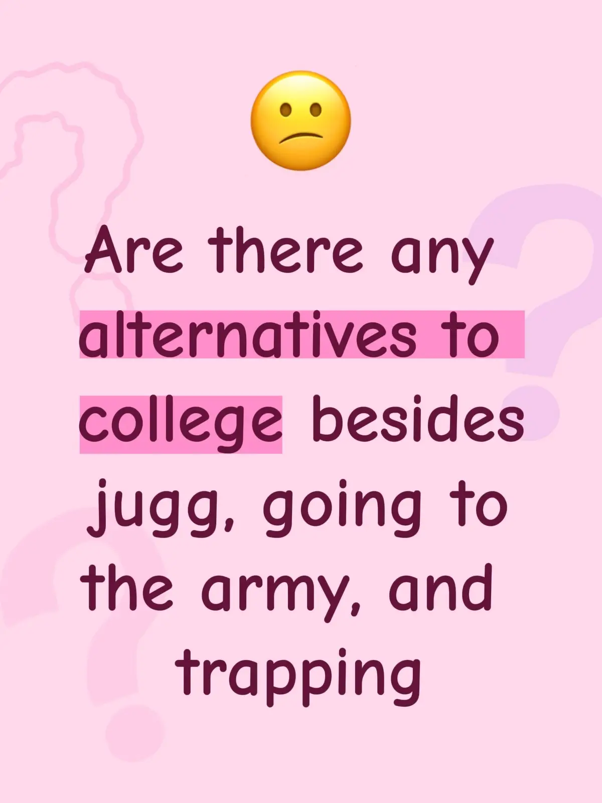 #jugg #college #help 