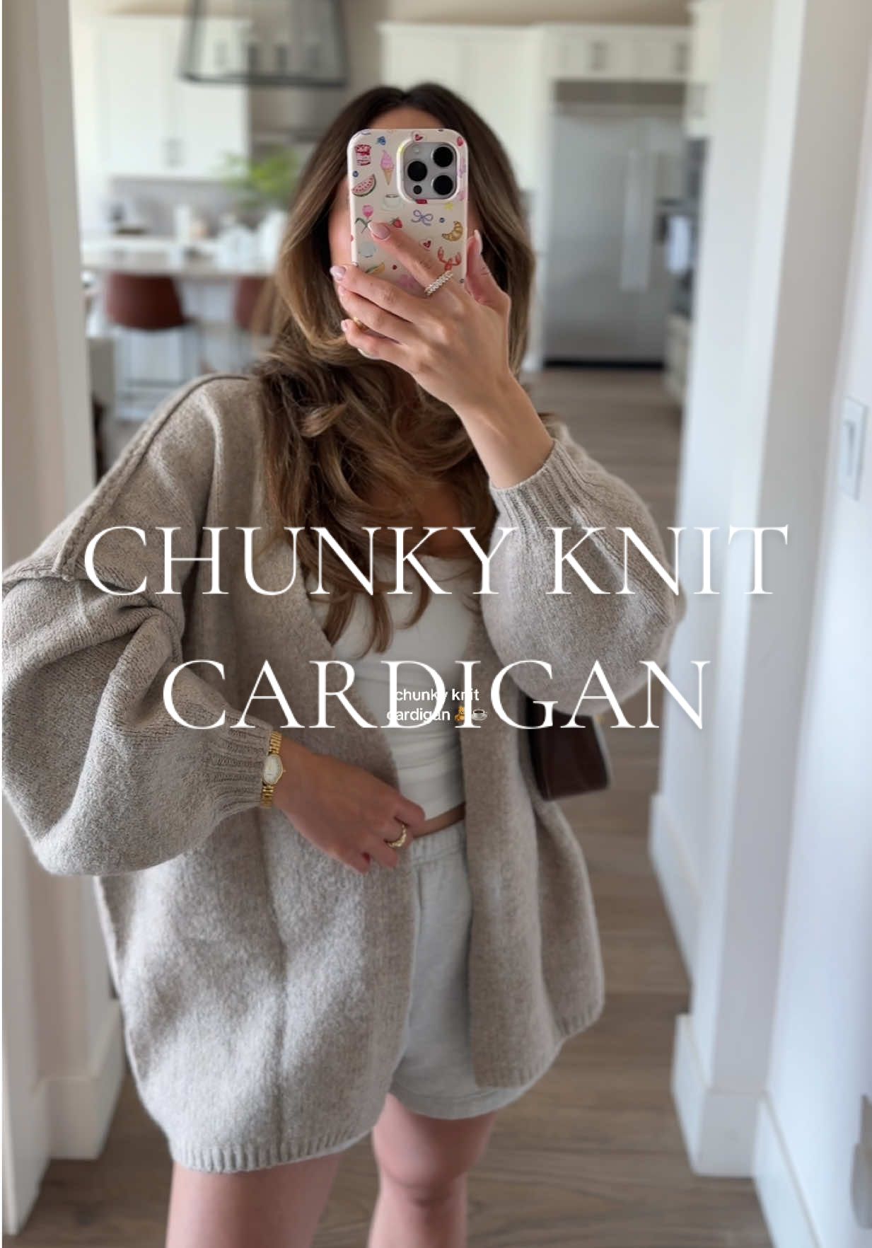 I have been wearing this on repeat. Wearing a size M, I’m 5’3 120 lbs 🤍 #cardigan #sweater #tiktokshopcreatorpicks #OOTD #fall 