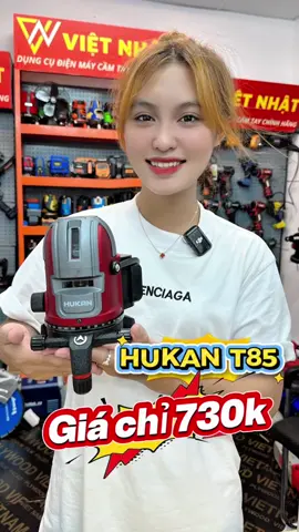 Máy cân bằng laser 5 tia siêu sáng Hukan T85 chính hãng giá rẻ dùng ngoài trời #dienmayvietnhat #hukant85 #maycanbanglaser #maycanmuc #maybancot 