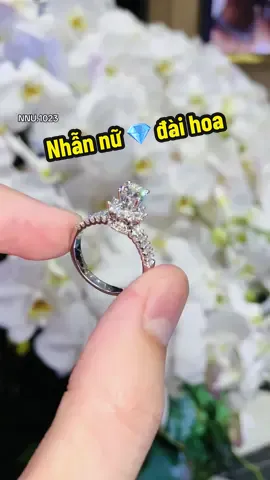 Mẫu nhẫn nữ 💎đài hoa, viên chủ 5.4mm kiểm định GIA #tamluxury #tamluxurydiamondjewelry #nhẫnnữ #xuhuongtiktok #trending 