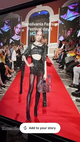 Transilvania Fashion Festival Day 1 🖤 more behind the scenes on my Insta: columbeanu.irina Designers:  Mariana Anghel, Cristiana Coca, Daria Capitanescu Makeup by Alex Rădulescu