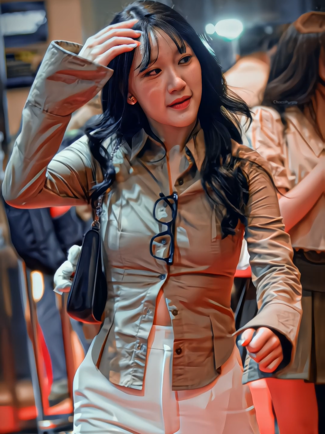 garis kehidupan Marsha 🥸 #marshalenathea #marshajkt48 #jkt48 