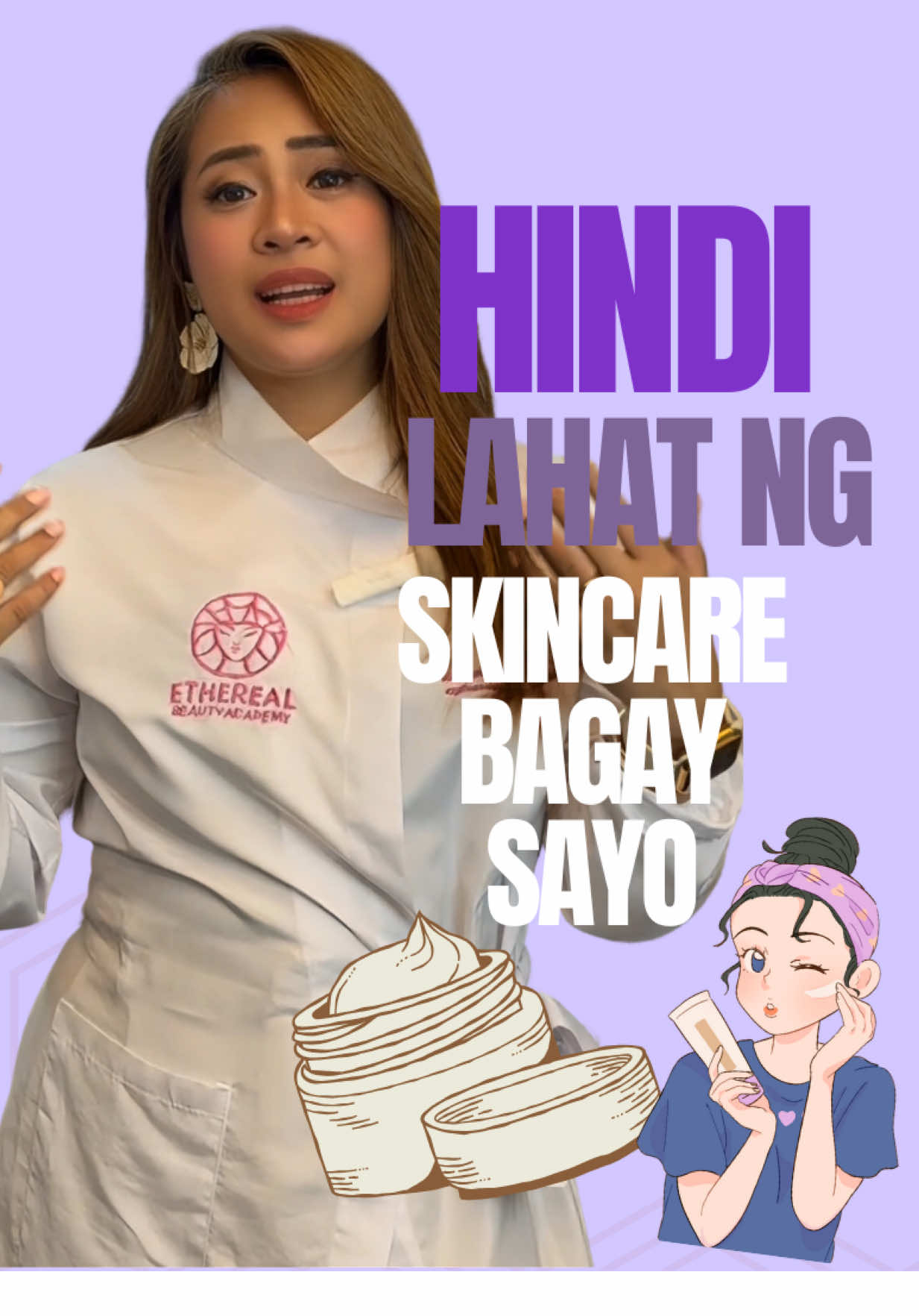 ✨ “HINDI LAHAT NG SKINCARE BAGAY SAYO! ✨ Alamin kung BAKIT at paano ito nakakaapekto sa skin mo. 💡 Watch ‘til the end para malaman mo ang totoong dahilan kung bakit hindi nagwo-work ang skincare routine mo! 💕 #SkincareTips #GlowingSkin #BeautySecrets #fypageシ  #foryoupageofficial 