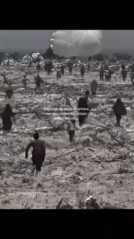 begitu bahagia nya warga Gaza saat turun bantuan #sipil #gaza #anakpalestina 