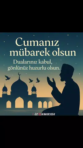 Hayırlı Cumalar 