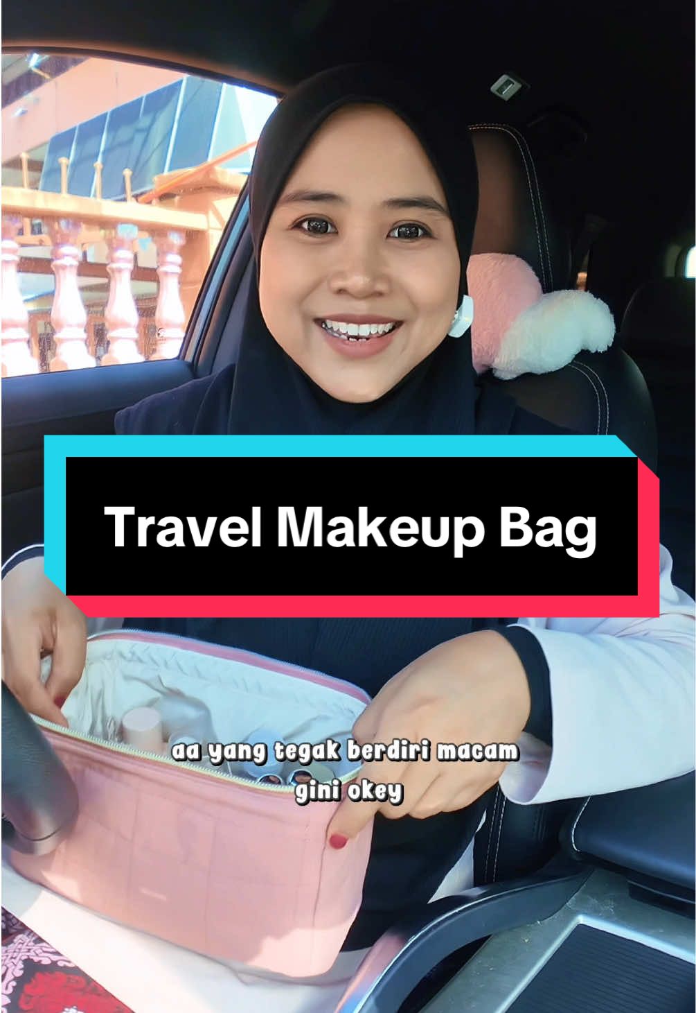 #makeupbag #travelmakeupbag #travelhacks #bagsmart