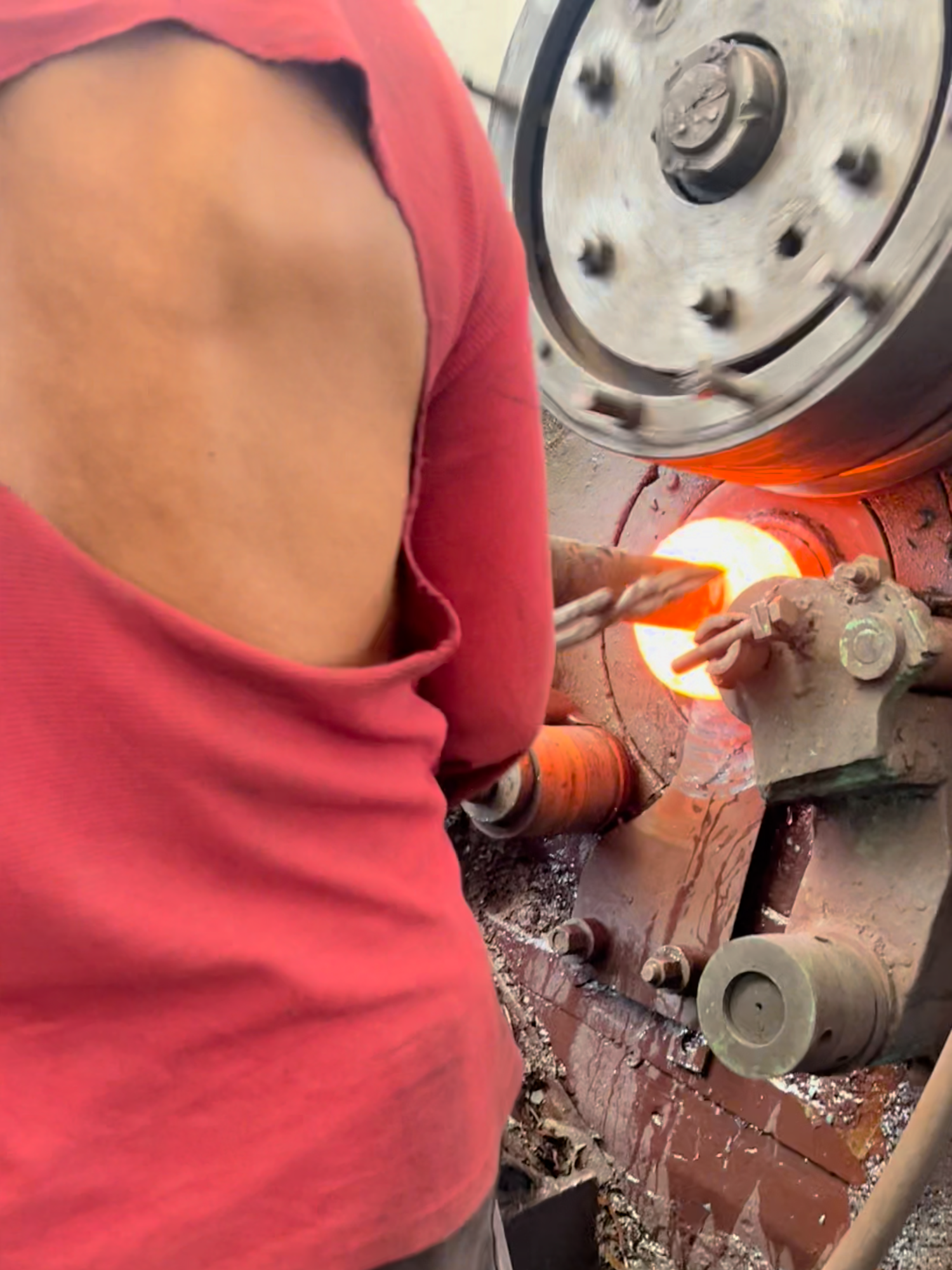 Inside the factory Red-Hot Bearing Forging | Factory Metal Process  #process #machine #metal #ironman