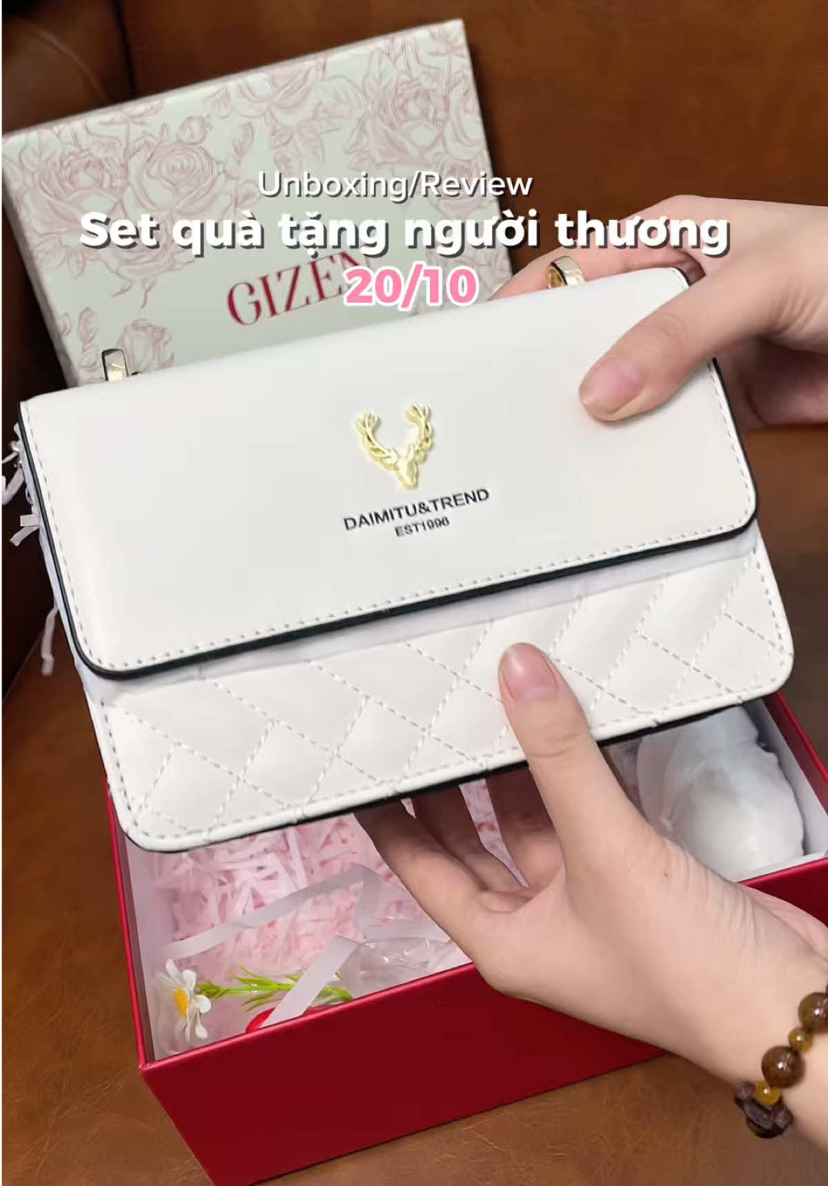 Set quà tặng người yêu quá là dễ thương đi #setquatang #setquatangbangai #tuixachnu #qua20thang10 