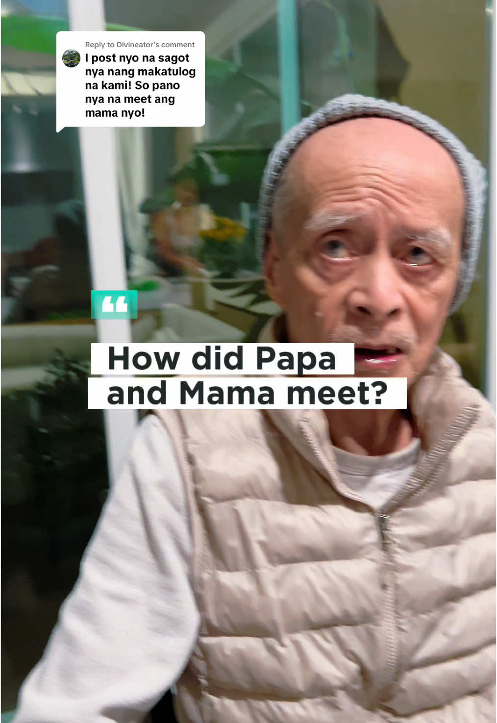 Replying to @Divineator here na po para makatulog na 😅  #dementia#dementiadad#dementiaawareness#stroke#funny#reality#relatable#caregiver#carehome#dadsoftiktok#papa#elderly#strokesurvivor#dad#family#aging#comedy