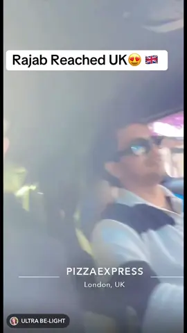 Rajab Butt In London😍✈️ #viraltiktok #viral #viralvideotiktok #rajabislive #rajabfamily       