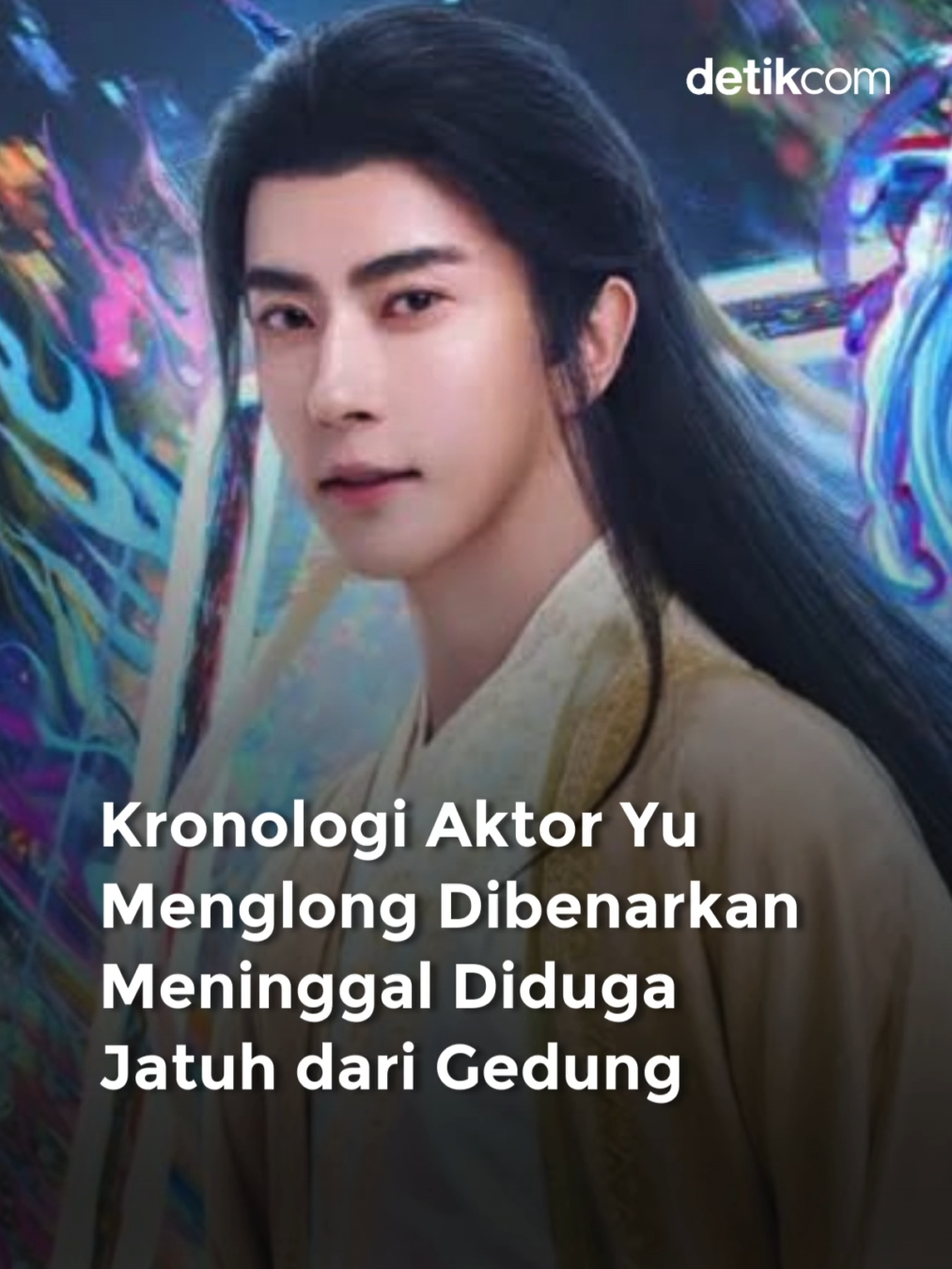 Aktor China Yu Menglong meninggal dunia pada Kamis (11/9/2025). Bintang drama Go Princess Go itu meninggal pada usia 37 tahun diduga jatuh dari gedung. Dilansir dari Asia Television News dalam pemberitaan pada Kamis (11/9) rumor kematian Yu Menglong sudah beredar sejak Kamis pagi. Kabar itu berhembus ketika ada laporan seorang laki-laki jatuh dari gedung di kompleks pemukiman Beijing. Gak cuma itu, beredar juga unggahan blogger di Weibo soal kematian Menglong. Namun, postingan tersebut dihapus sebelum adanya klarifikasi resmi dari tim manajemen. Namun, postingan tersebut sudah lebih dulu viral. 