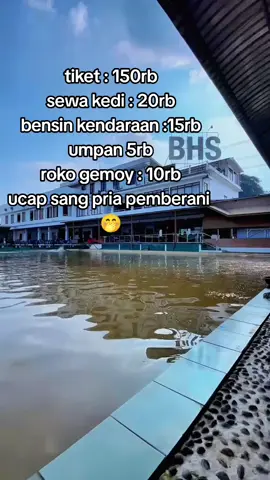 🤭 tiket balong hardi sumedang #mancing #bhs #fyp 