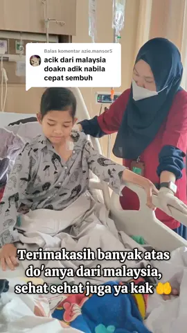 Membalas @azie.mansor5 Terimakasih banyak do'anya kakak, do'akan agar Nabila diberikan kelancaran Aamiin YRA. #siranting #perintis #sapapeduli #sahabatsiranting #kondisinabila 