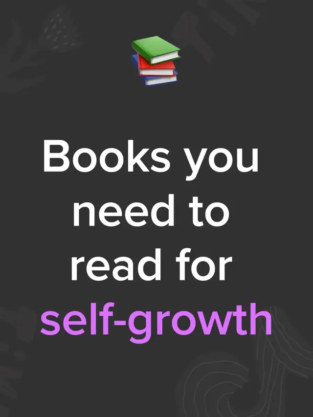 Self-growth is silent progress — becoming better than you were yesterday #tiktokviral #goviral #booksbooksbooks #selfgrowth#goviral 