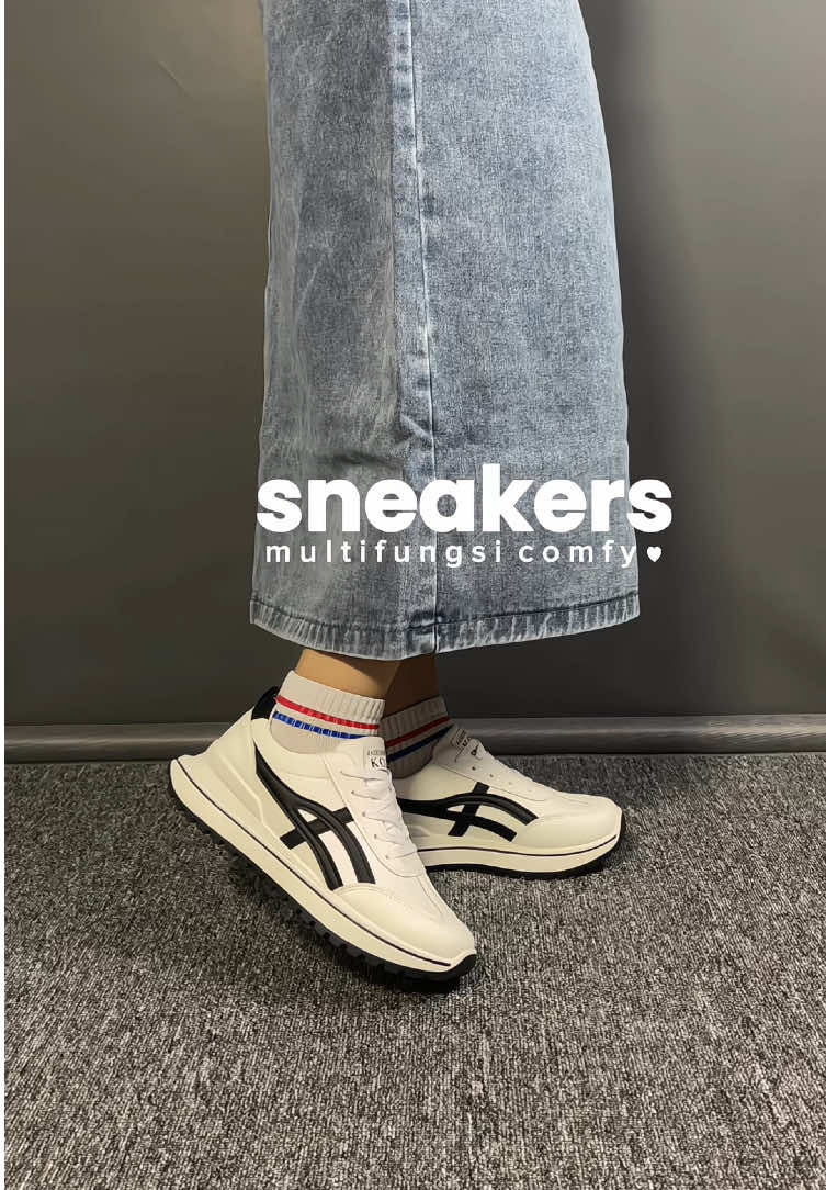 Sneakers nya affordable & comfy to wear 🙌🏻👟 #sepatusneakers #sepatuolahraga #sepatusport #sepatukeren #fypシ゚ 
