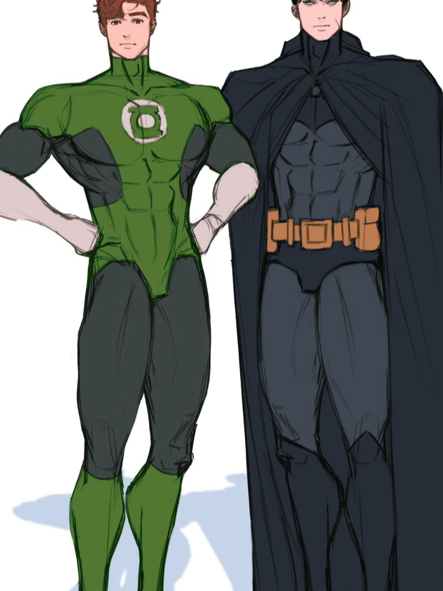 this might be my last post for awhile since I might go on hiatus for a bit. anyways hope y'all enjoyed it and as always, I hope you all have a good day. #Batman #greenlantern #haljordan #brucewayne #DC 