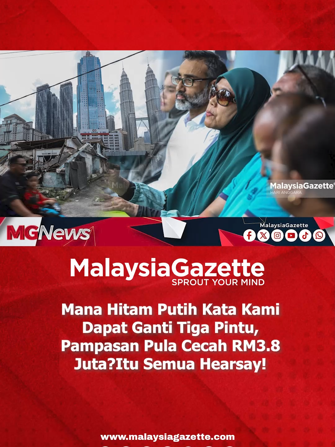 Kecoh Kg Sungai Baru | Penduduk Dakwa Perintah Mahkamah Hanya Pecah Tingkap, Pintu, Bukan Roboh! . . . #KampungSungaiBaru #MalaysiaGazette
