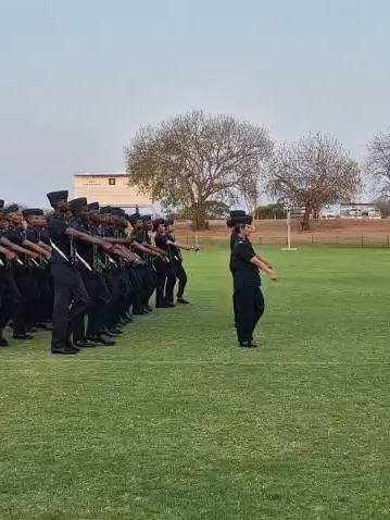 WATCH || The Chief of the Air Force, Lieutenant General Wiseman Mbambo, told the recruits, 