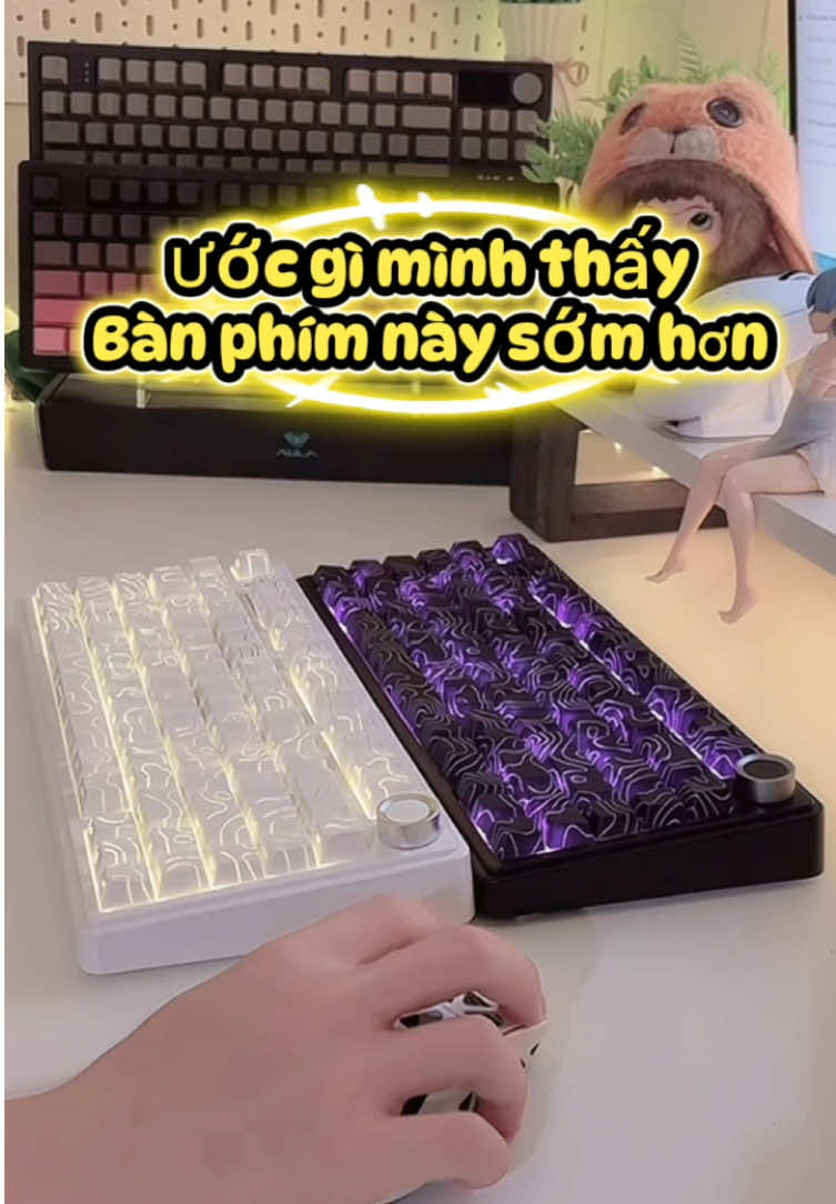 Giá như ae thấy bàn phím này sớm hơn thì phòng đã đẹp ra mấy lần 😘 #banphim #banphimmaytinh #maytinh #laptop #maytinhchoigame 