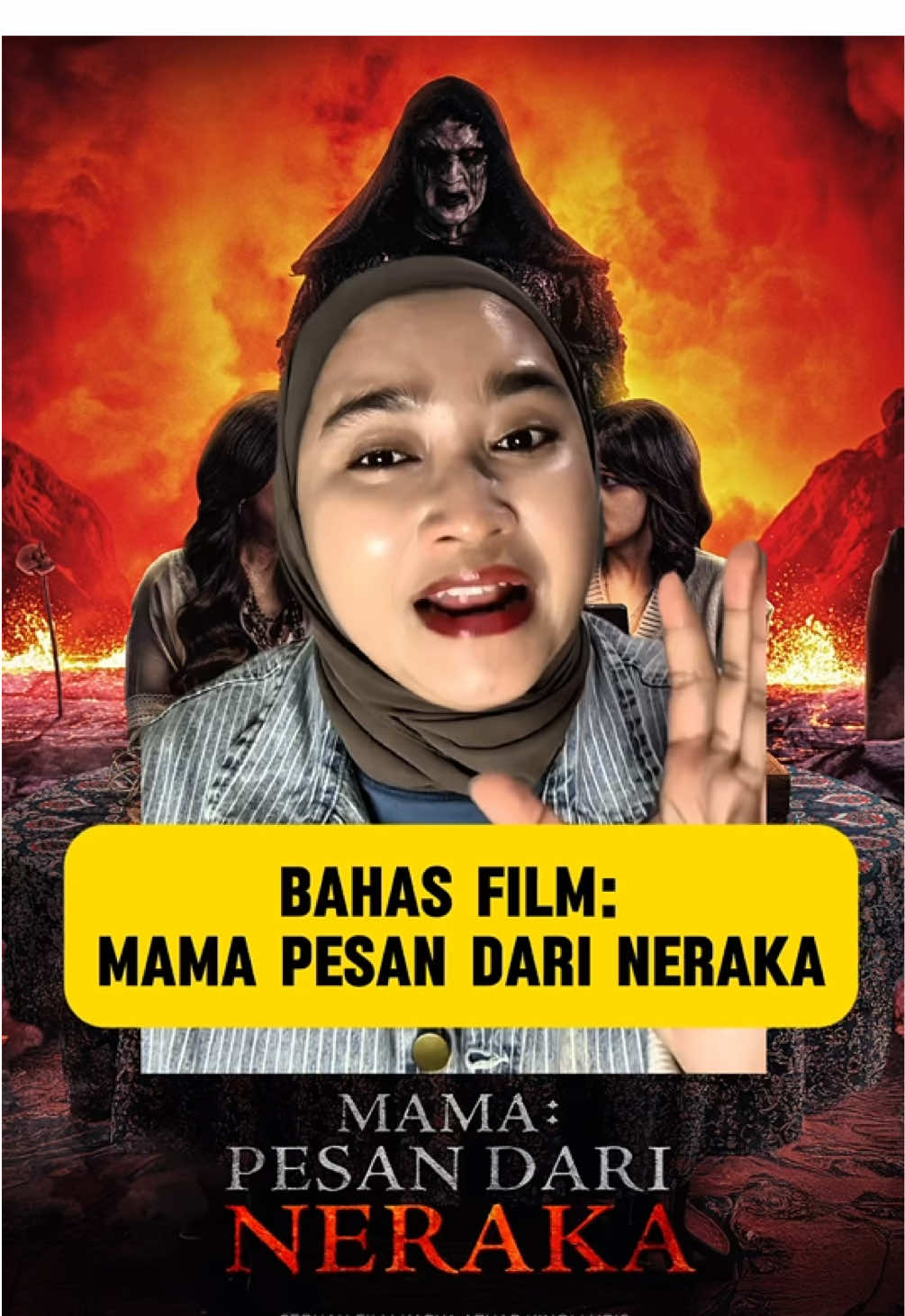 Jadi mending di chat sama mantan ngajak balikan? Atau dichat sama orang yg udah meninggoy?😩🤪 Sedang tayang dibioskop. Mama pesan dari neraka 🥰😇  #mamapesandarineraka #filmmamapesandarineraka #nessiejudge #callistaarum #novaeliza #tiktoktainment #bahastontonan #filmbioskop #filmhorror #rekomendasifilm #promoseruweekend #serunyaditiktok 
