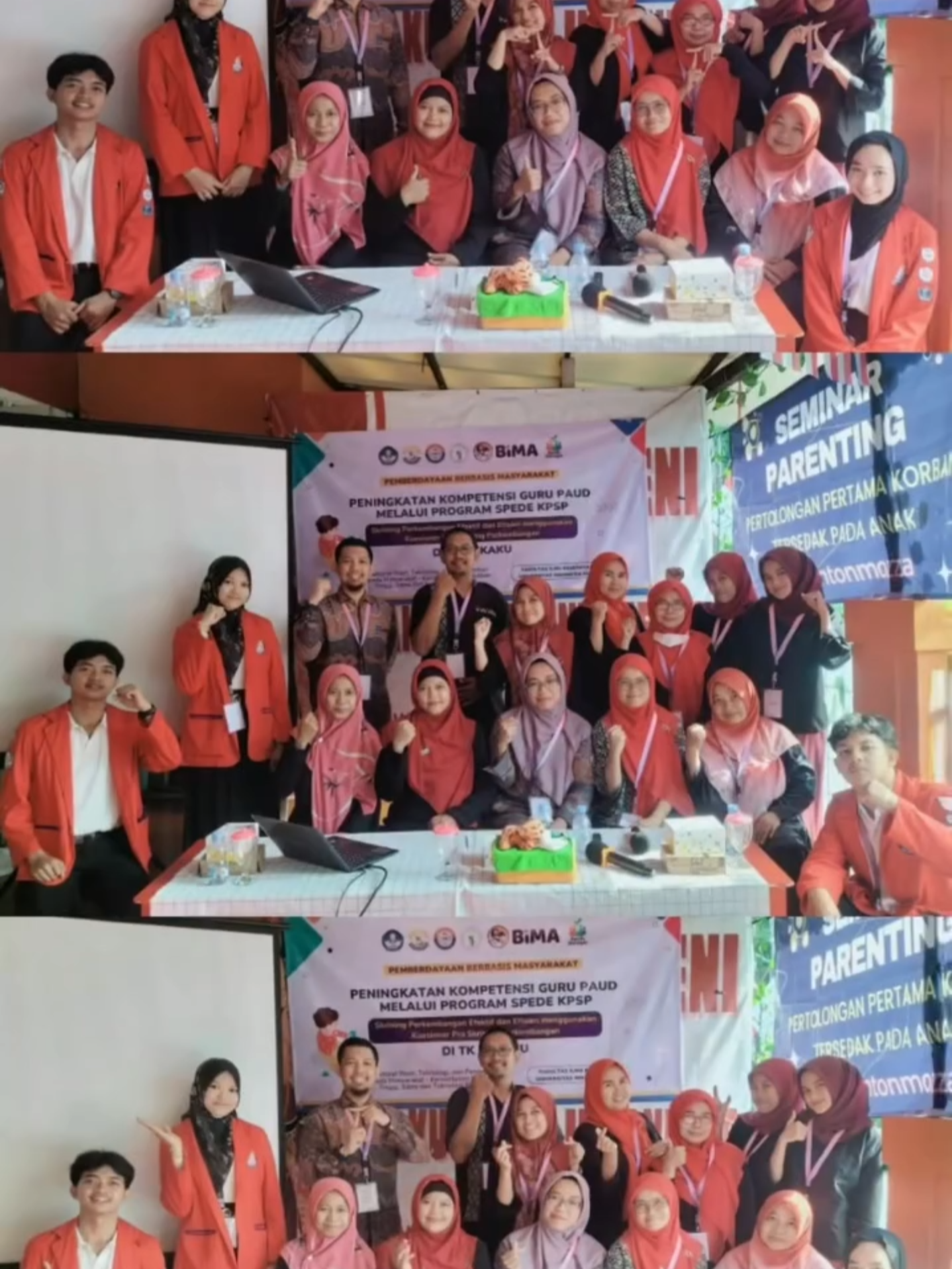 Rabu (10/9) telah terlaksana Kegiatan Pengabdian kepada Masyarakat oleh Dosen dan Mahasiswa Prodi Ners FIKes UIMA di TK Tekaku Cinere, Kota Depok - Jawa Barat. Kegiatan ini merupakan rangkaian pertama dari Program Pemberdayaan berbasis Masyarakat melalui Program Hibah Pengmas Direktorat Riset, Teknologi dan Pengabdian Masyarakat Kemdiktisaintek Tahun 2025.  #banggauima#lppmuima #fikesuima #drtpm2025 #kemdiktisaintek #pengmas #tktekaku #spedekpsp