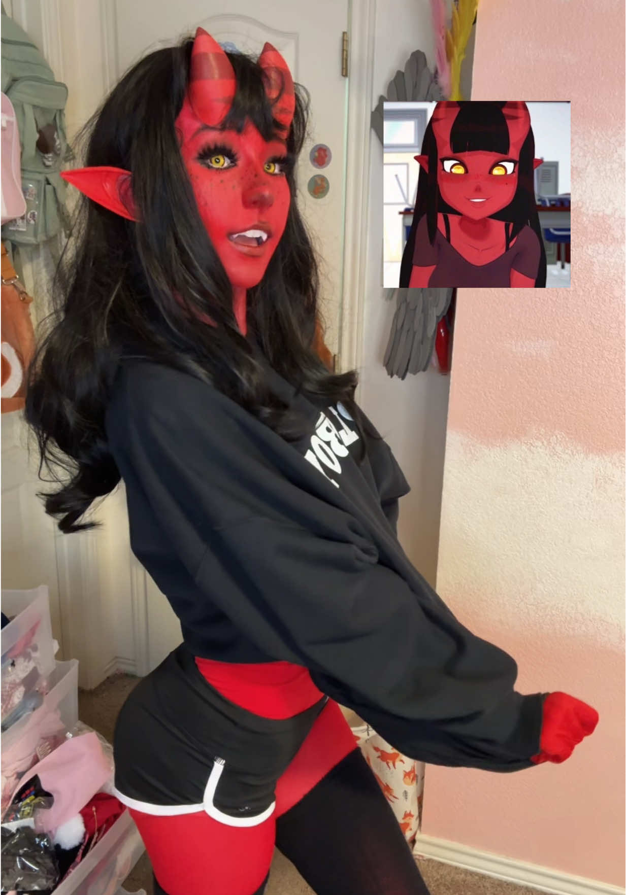 decided to bring this one back #meruthesuccubus #succubuscosplay 