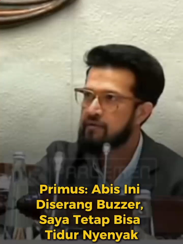 Primus Abis Ini Diserang Buzzer, Saya Tetap Bisa Tidur Nyenyak
