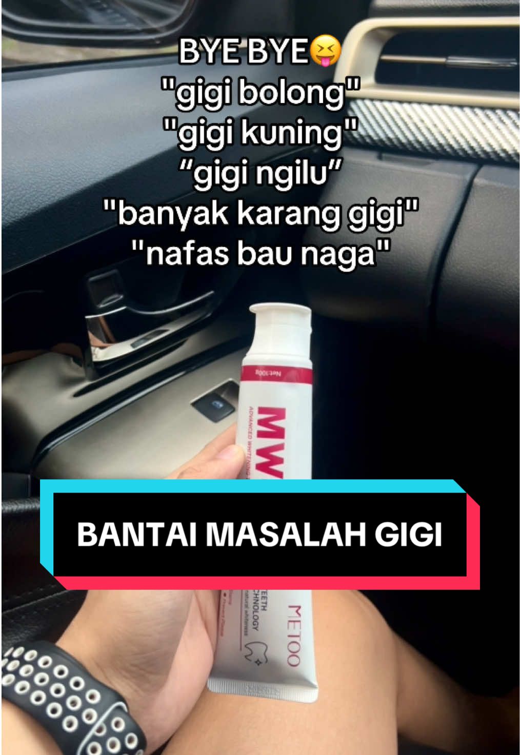 Pasta Gigi Metoo Solusi Permasalahan Gigi. Pastikan beli yang original di keranjang pojok kiri bawah video ini ya  Pasta Gigi Metoo Pilihan Citra Kirana, Ria Ricis & Sudah Di Approved Doktif Solusi Buat Permasalahan Gigi Kuning, Karang Gigi, Gigi Berlubang, Bau Mulut, Gigi Ngilu Nyeri, Sering Sakit Gigi Kamu Wajib Banget Cobain Odol Ini #pemutihgigi #gigikuning #karanggigi #gigiberlubang #baumulut                  