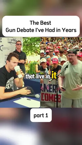 #The Best Gun Debate I've Had in Years#CharlieKirk #TPUSA #News