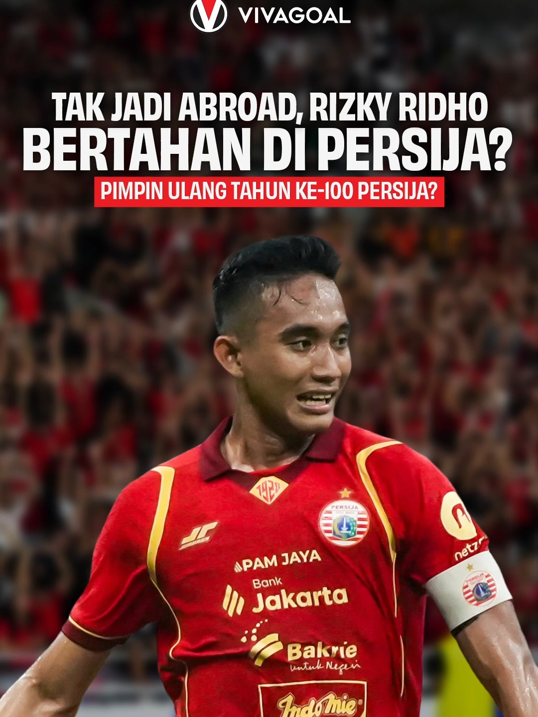 Direktur Olahraga baru Persija Jakarta, Bambang Pamungkas memastikan timnya akan segera mempertahankan Rizky Ridho. Rizky Ridho diharapkan akan bertahan di Persija hingga musim 2027/28 saat Persija merayakan ulang tahun ke-100. Jika terwujud apa akan jadi hal yang bagus untuk keduanya?🤔 #persija #jakarta #jakmania #vivagoal