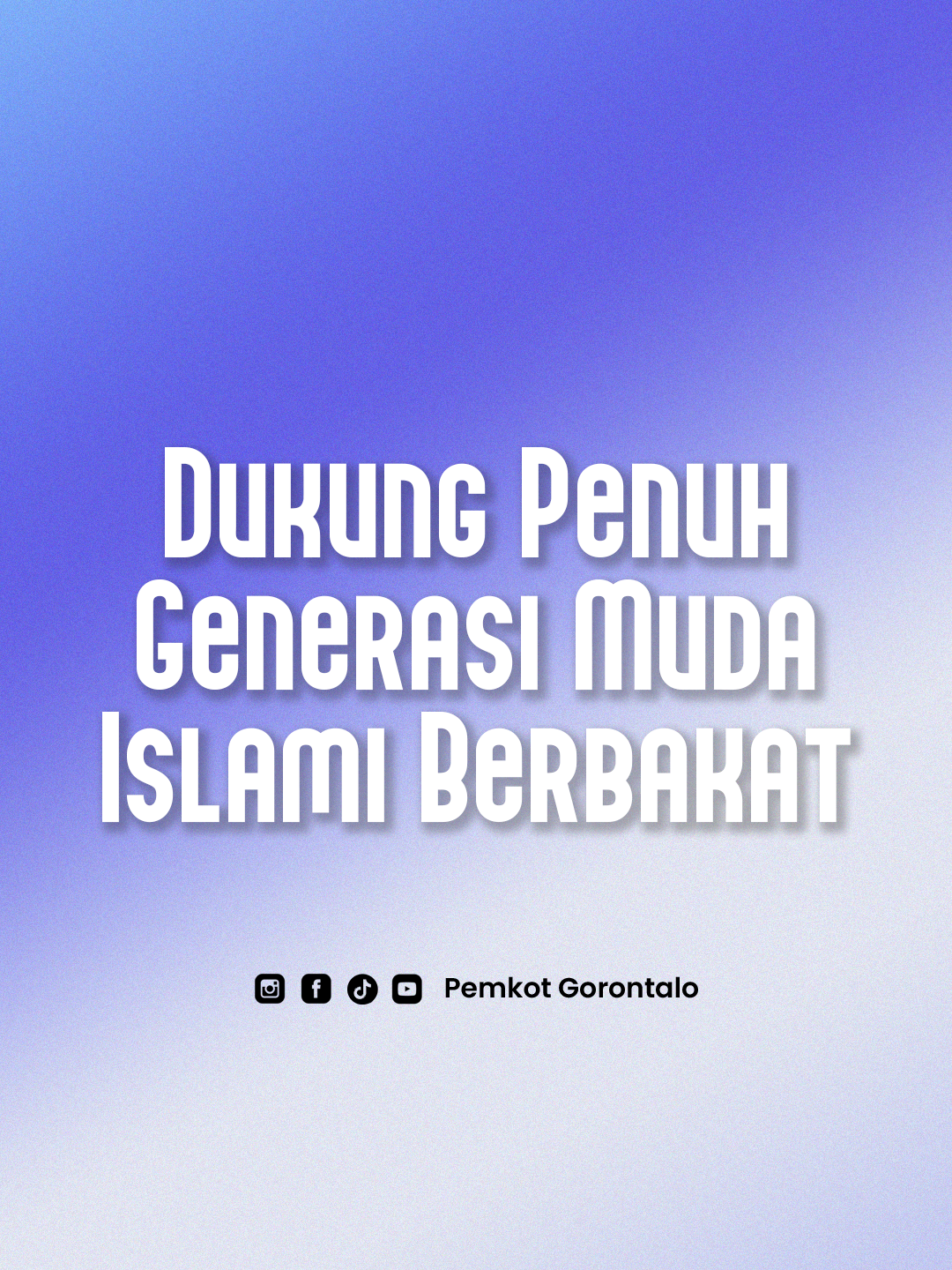 Dukung Penuh Generasi Muda Islami Berbakat di PPIB ke-IX Tingkat Kota Gorontalo #pemerintahkotagorontalo #diskominfokotagorontalo #torangbekengbae #ppib