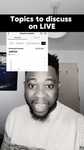 Topics to discuss on TikTok live #tik_tok #live #golive 