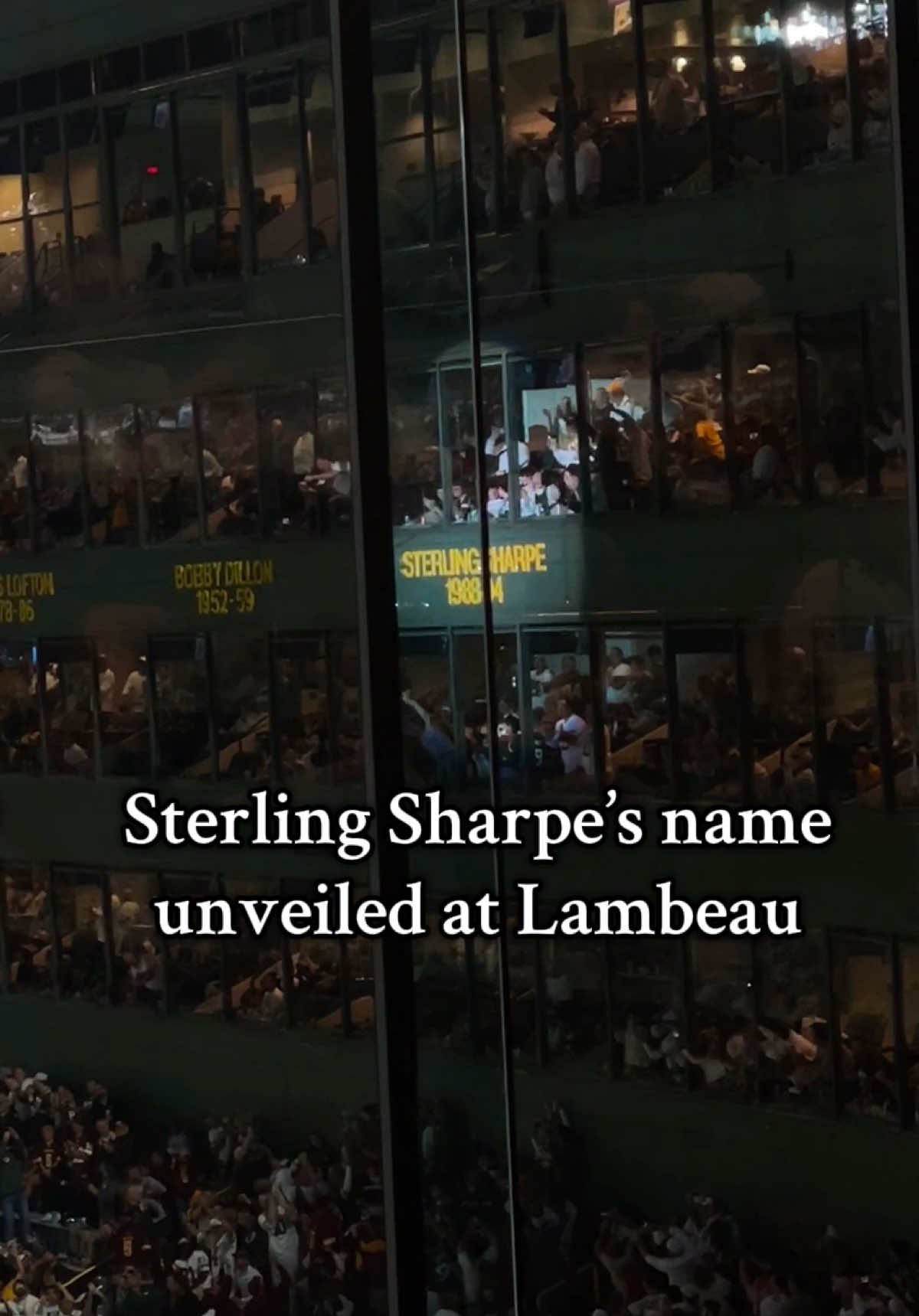 What an accomplishment!!! GO PACK GO #sterlingsharpe #greenbaypackers #footballhalloffame #thursdaynightfootball #tnf 