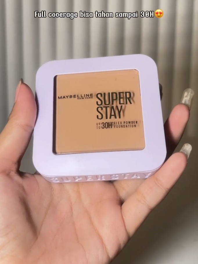 Ada gebrakan baru dari Maybelline  Super Stay Flex Powder 30H @maybelline_indonesia , wajib cobain produk terbarunya😍✨️ #10kflexnocrack #superstayflexpowderid #wearemaybelline #makeup #fyp 