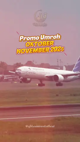 ✨ Promo Umroh Oktober–November 2025 ✨ Seat tinggal 5 orang lagi 🥹 📌 Paket Hemat mulai Rp 28,5 Jt 📌 Paket Gold Rp 32,9 Jt 📌 Paket Platinum Rp 40,9 Jt ✅ Hotel berbintang  ✅ Tiket PP Makassar–Jeddah ✅ Makan 3x sehari ✅ Perlengkapan Umroh lengkap 💳 DP cukup 5 juta aja, seat langsung aman! 🚨 Jangan tunggu full baru cari, nanti nyesal loh. 📲 Info & Pendaftaran: 0813-9999-0177 📍 Jl. Borong Raya No. 94, Makassar 🌐 qiblataintourandtravel.com ✅ Izin PPIU: 16082200328090002 🌍 Terakreditasi Internasional #Umroh2025 #PromoUmroh #UmrohMakassar #UmrohMurah #UmrohHemat    
