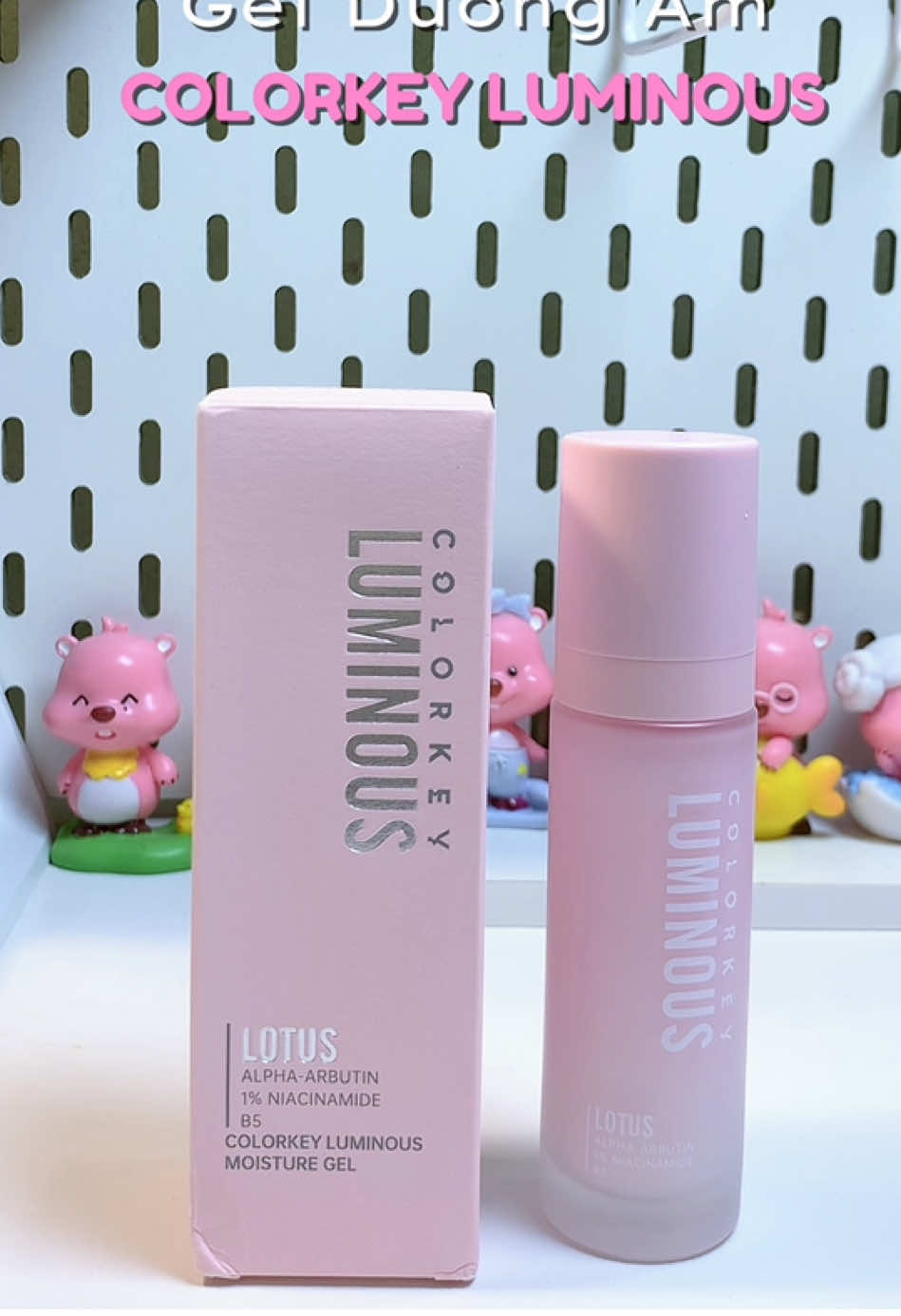 Gel dưỡng ẩm Colorkey Luminous #colorkey #colorkeyvn #colorkeyluminous #moisturizer #COLORKEYSuperBrandDay 