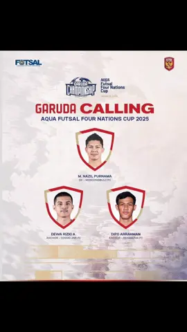 #timnasindonesia futsal memanggil 3 pemain untuk menggantikan Wendy Brian Ick dan Muhammad Albagir yang tidak dapat mengikuti Training Camp #timnasindonesia Futsal, dan Rio Pangestu yang dalam proses pemulihan