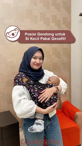 BEGINI posisi gendong pakai Geosfit 😆 ;interest-tipsntrick #promoseruweekend #cuddlemeindonesia #terpercayasejak2010 #gendongancuddleme #geosfitairmotif 