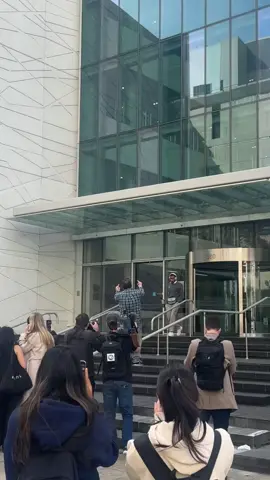 Just so happen to be working right out side of district court today to witness this 🫠 #yungfilly #perthcbd 