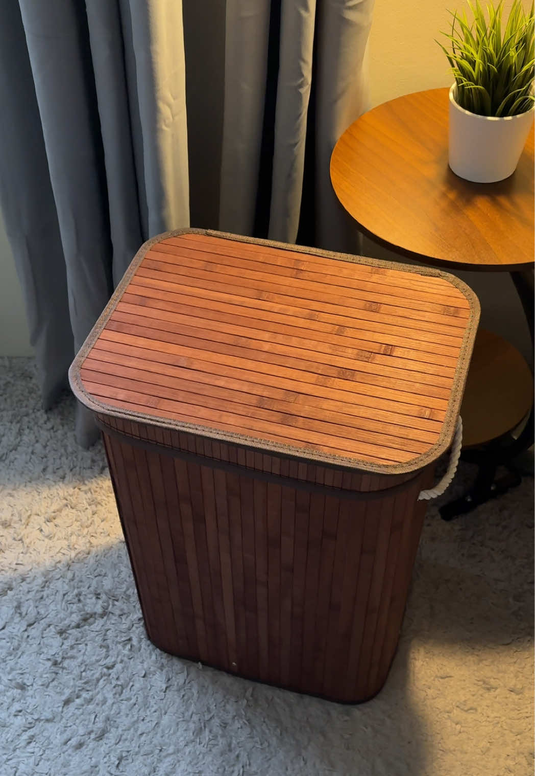 Ganito na ba talaga ang cravings ng mga tumatanda na? Mga gamit sa bahay HAHAHA #laundrybasket #clotheshamper #clothesbin #bamboo #storage 